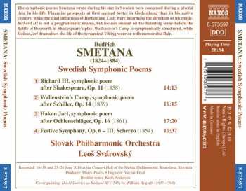 CD Bedřich Smetana: Swedish Symphonic Poems 290695