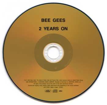 CD Bee Gees: 2 Years On = トゥー・イヤーズ・オン 541243