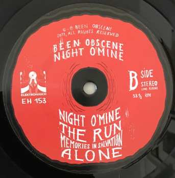 LP Been Obscene: Night O'Mine 396135