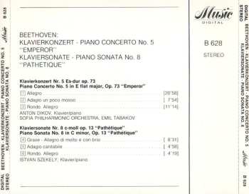 CD Ludwig van Beethoven: Klavierkonzert Nr. 5 »Emperor« | Klaviersonate Nr. 8 »Pathetique« 472416