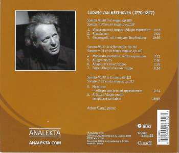 CD Ludwig van Beethoven: Beethoven: The Final Piano Sonatas 482317