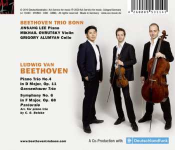 CD Ludwig van Beethoven: Gassenhauer Trio; Symphony No. 6 DIGI 491525