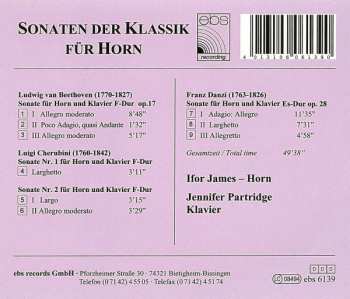 CD Ludwig van Beethoven: Sonaten Der Klassik Für Horn 513894