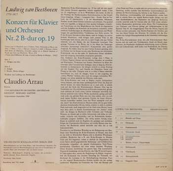 LP Ludwig van Beethoven: Konzert Für Klavier Und Orchester Nr. 2 B-dur Op. 19 521603