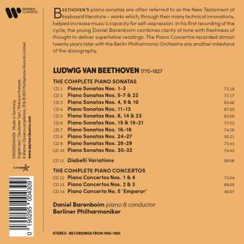 14CD Ludwig van Beethoven: Complete Piano Sonatas & Concertos 426889