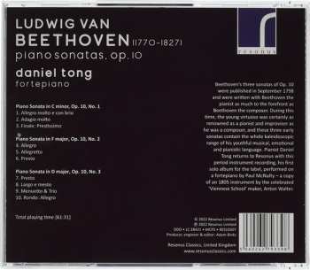 CD Ludwig van Beethoven: Piano Sonatas, Op. 10 436499