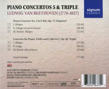 CD Ludwig van Beethoven: Concerto 5 & Triple Concerto 427368