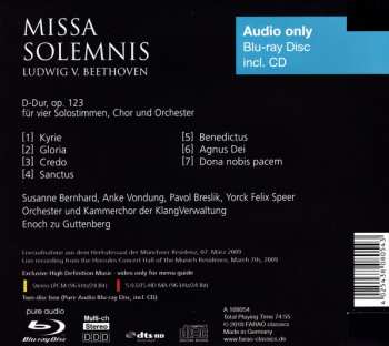 2Blu-ray Ludwig van Beethoven: Missa Solemnis 432403