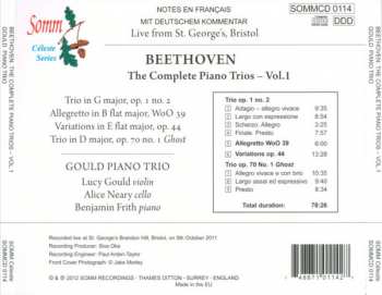 CD Ludwig van Beethoven: Piano Trios Vol. 1 421293