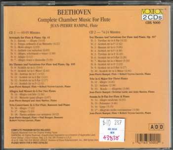 2CD Ludwig van Beethoven: Complete Chamber Music For Flute