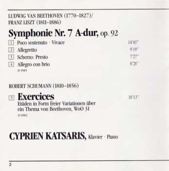 CD Ludwig van Beethoven: Beethoven / Liszt: Symphonie Nr. 7 - Schumann: Exercices 424768