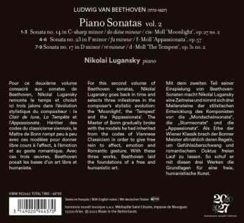 CD Ludwig van Beethoven: Piano Sonatas: Nos 14 "Moonlight", 17 "The Tempest" & 23 "Appassionata" 456749