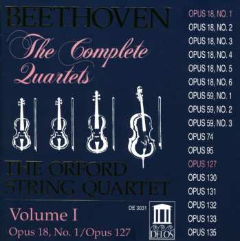 Album Beethoven / Orford String Quartet: Complete Quartets 1