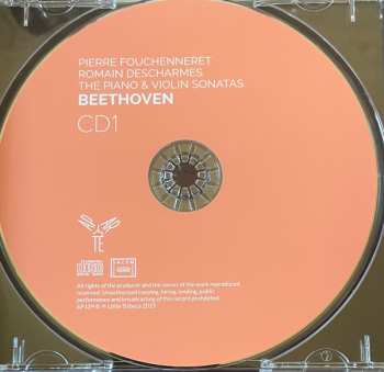3CD/Box Set Ludwig van Beethoven: Complete Sonatas For Piano & Violin