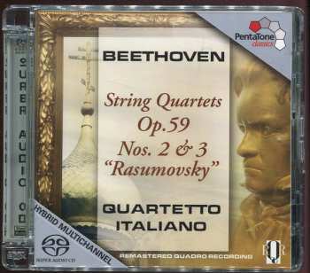 Album Ludwig van Beethoven: String Quartets Op. 59 Nos. 2 & 3 "Rasumovsky"