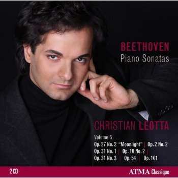 CD Ludwig van Beethoven: Klaviersonaten - Vol. 5: Nr. 5 c-moll Op. 10 Nr. 1 / Nr. 12 As-Dur Op. 26 / Nr. 26 Es-Dur Op. 81a Les Adieux / Nr. 27 e-moll Op. 90 476499