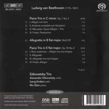 SACD Ludwig van Beethoven: Piano Trios, Vol.1 534844