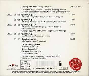 3CD Ludwig van Beethoven: The Late String Quartets
