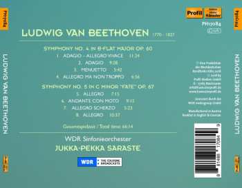 CD Ludwig van Beethoven: Symphonies 4/5 404280