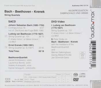 DVD/SACD BeethovenQuartett: Contrapunctus XVIII / String Quartet Op. 131 / String Quartet No. 1 Op. 6 221332