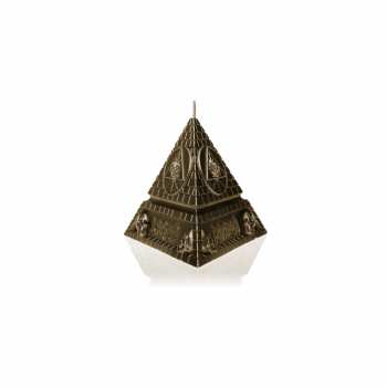 Merch Behemoth: Svíčka Unholy Trinity Pyramid - Brass 