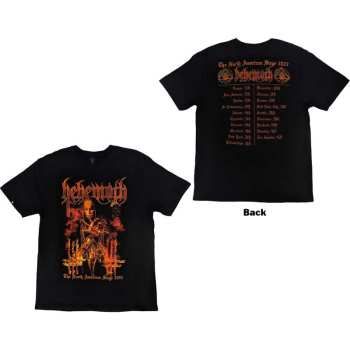 Merch Behemoth: Behemoth Unisex T-shirt: North American Tour '22 Puppet Master (back Print) (large) L