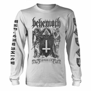 Merch Behemoth: Tričko S Dlouhým Rukávem The Satanist (white) M