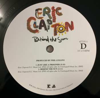 2LP Eric Clapton: Behind The Sun 3977