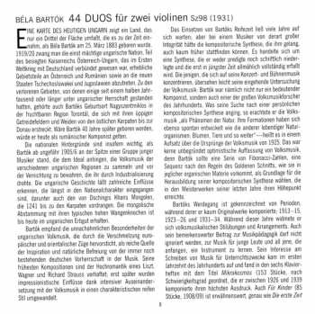 CD Béla Bartók: 44 Duos For Two Violins 351942