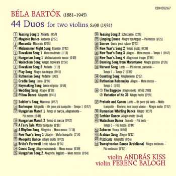 CD Béla Bartók: 44 Duos For Two Violins 351942