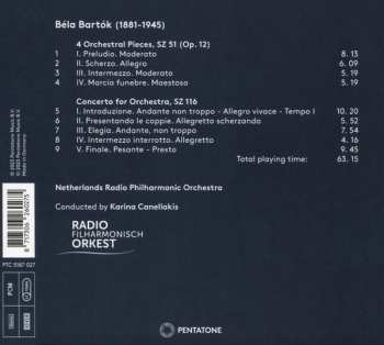 CD Béla Bartók: Concerto For Orchestra 486586