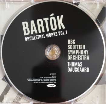 CD Béla Bartók: Concerto For Orchestra / Suite No.1 (Orchestral Works Volume 1) 338215