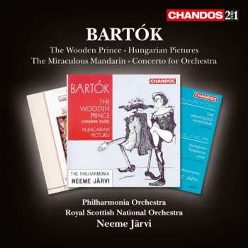 2CD Béla Bartók: The Wooden Prince • Hungarian Pictures • The Miraculous Mandarin • Concerto For Orchestra 434837