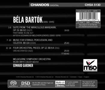 SACD Béla Bartók: Four Orchestral Pieces; Music for Strings, Percussion and Celesta; Suite from The Miraculous Mandarin 290570