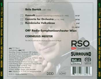 SACD Béla Bartók: Kossuth; Concerto For Orchestra 122599