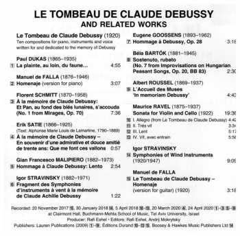 CD Béla Bartók: Le Tombeau De Claude Debussy - Musical Tributes To Debussy by 177898