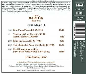 CD Béla Bartók: Piano Music • 6 442719