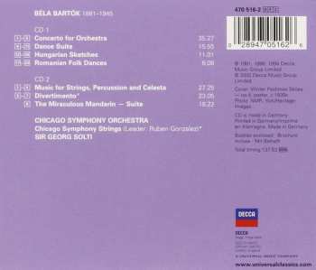 2CD Béla Bartók: The Orchestral Masterpieces 45155