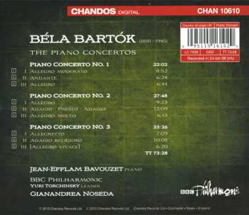 CD Béla Bartók: The Piano Concertos 497259