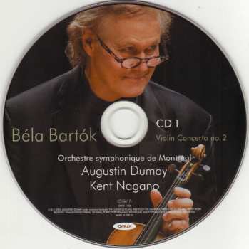 2CD Béla Bartók: Violin Concerto No. 2 – Concerto For Orchestra 344035