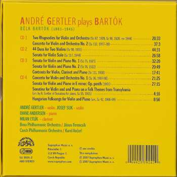 4CD/Box Set Béla Bartók: Violin Works Complete 38988