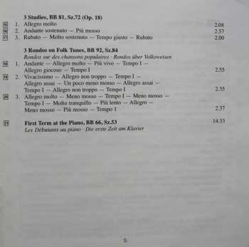 8CD/Box Set Béla Bartók: Complete Solo Piano Works 45543