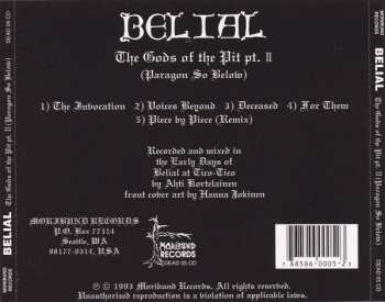CD Belial: The Gods Of The Pit Part II (Paragon So Below) 392791
