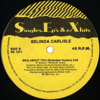 LP Belinda Carlisle: Band Of Gold / Mad About You 377409