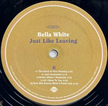 LP Bella White: Just Like Leaving 194422