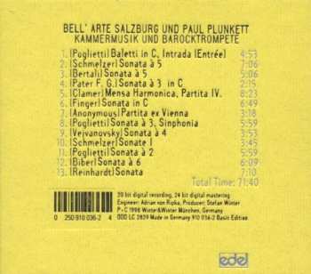 CD Bell'Arte Salzburg: Kammermusik Und Barocktrompete 373713