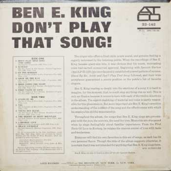 Ben E. King: Don't Play That Song!