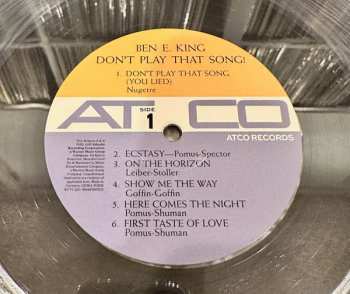 LP Ben E. King: Don't Play That Song LTD | CLR 438489