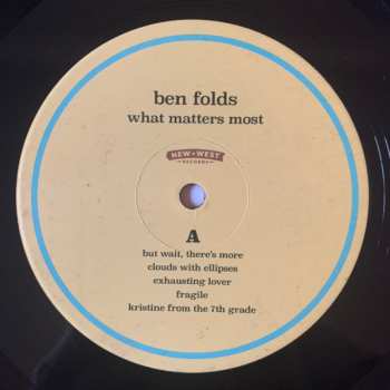 LP Ben Folds: What Matters Most 453980