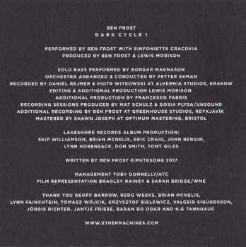 CD Ben Frost: Dark: Cycle 1 (Original Music From The Netflix Series)